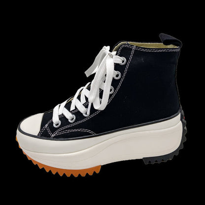 Women's High Top Canvas Trainers