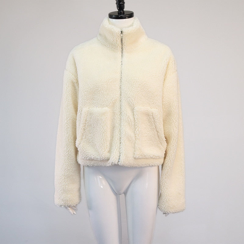 Winter Fluffy Fleece Coat