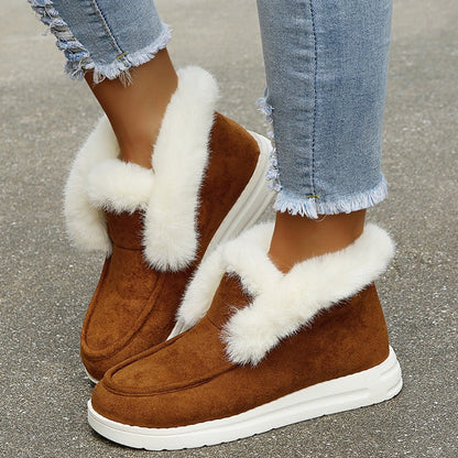 CozyVibes-Soothing Slip-On Winter Boots