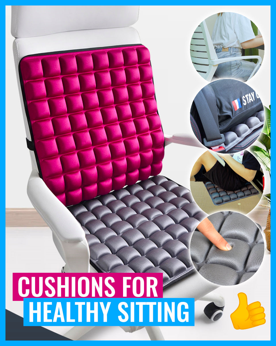 SeatPuff™️ - 3D Nonslip Pressure Relief Air Cushion