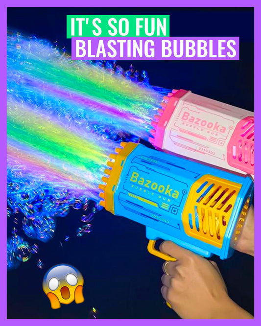 BubbleBlast - Bazooka Boom Bubble Gun