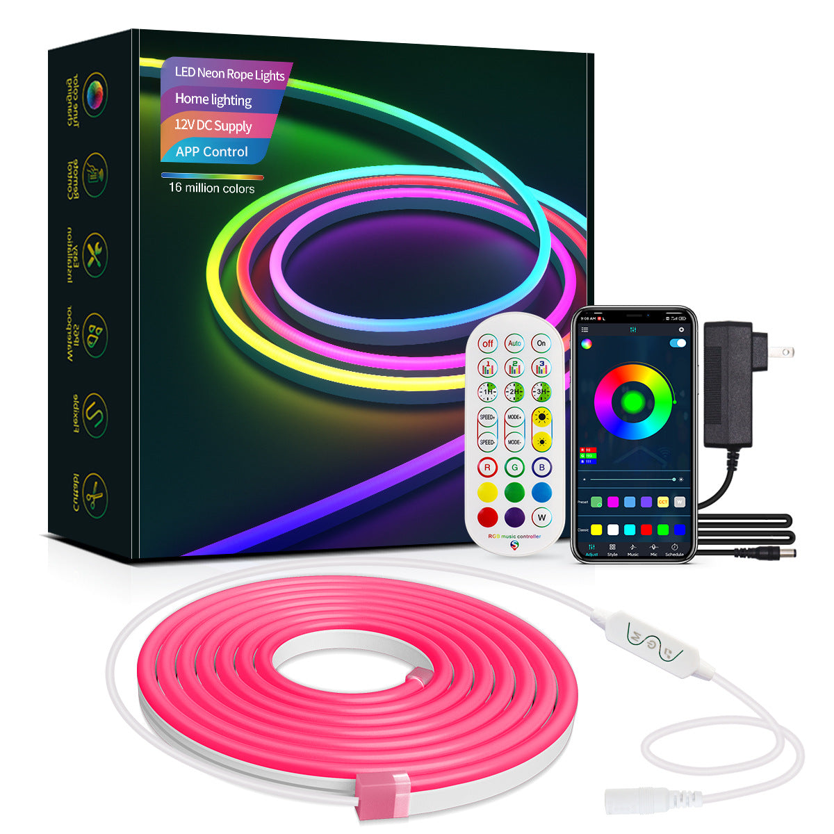 LuminaWifi™ - The Smart Neon Strip (4.8 Rating Out 5 Stars)