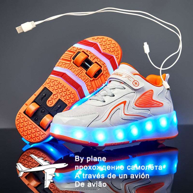 Children Luminous Glider Sneakers