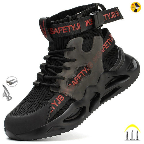 MIGHTYSTEPS - LIGHTWEIGHT INDESTRUCTIBLE STEEL TOE SHOES