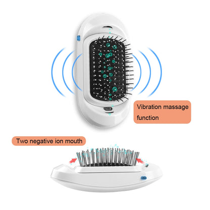 FrizzStop - Portable Electric Ionic Hairbrush