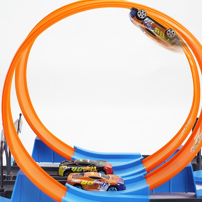 SpeedTrack - Loop Stunt Double Car Wheels Track Set