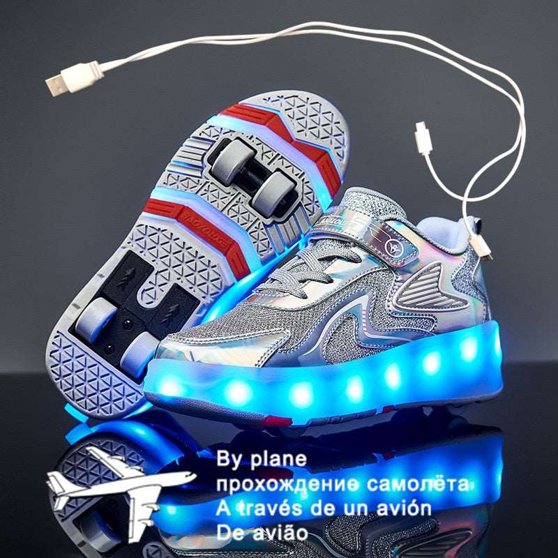 Children Luminous Glider Sneakers