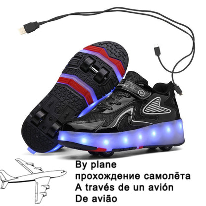 Children Luminous Glider Sneakers