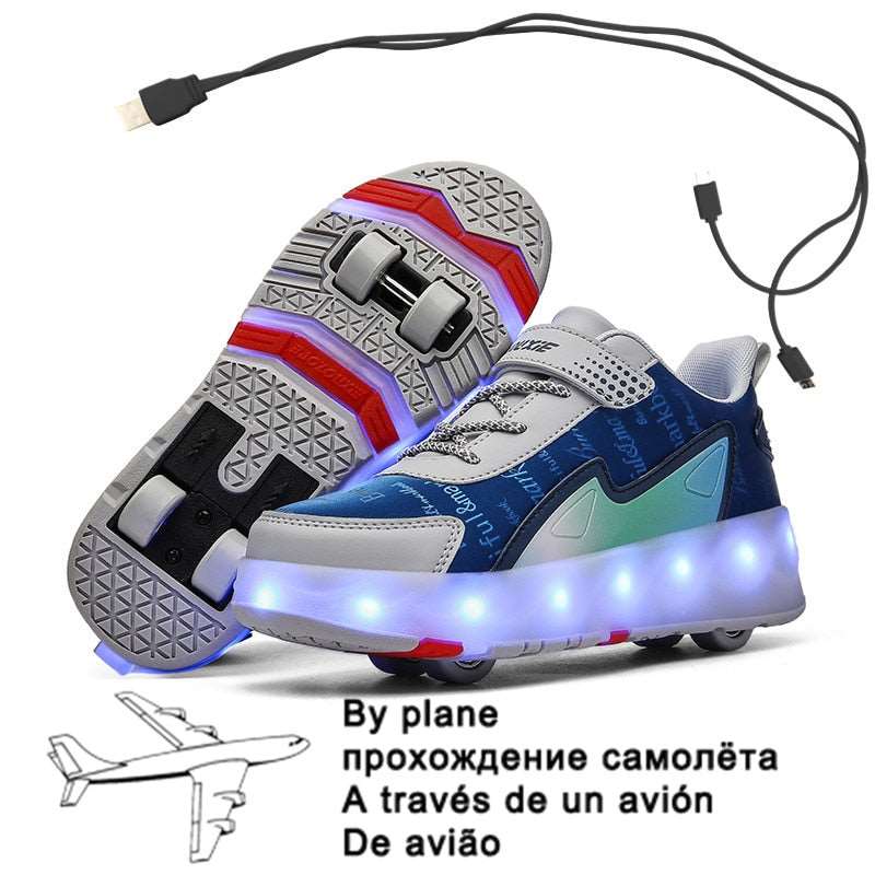 Children Luminous Glider Sneakers