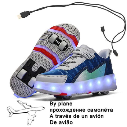 Children Luminous Glider Sneakers