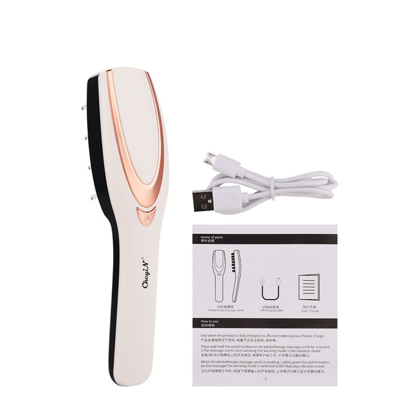 ScalpSpa - 3 In 1 Electric Wireless Infrared Ray Massage Comb