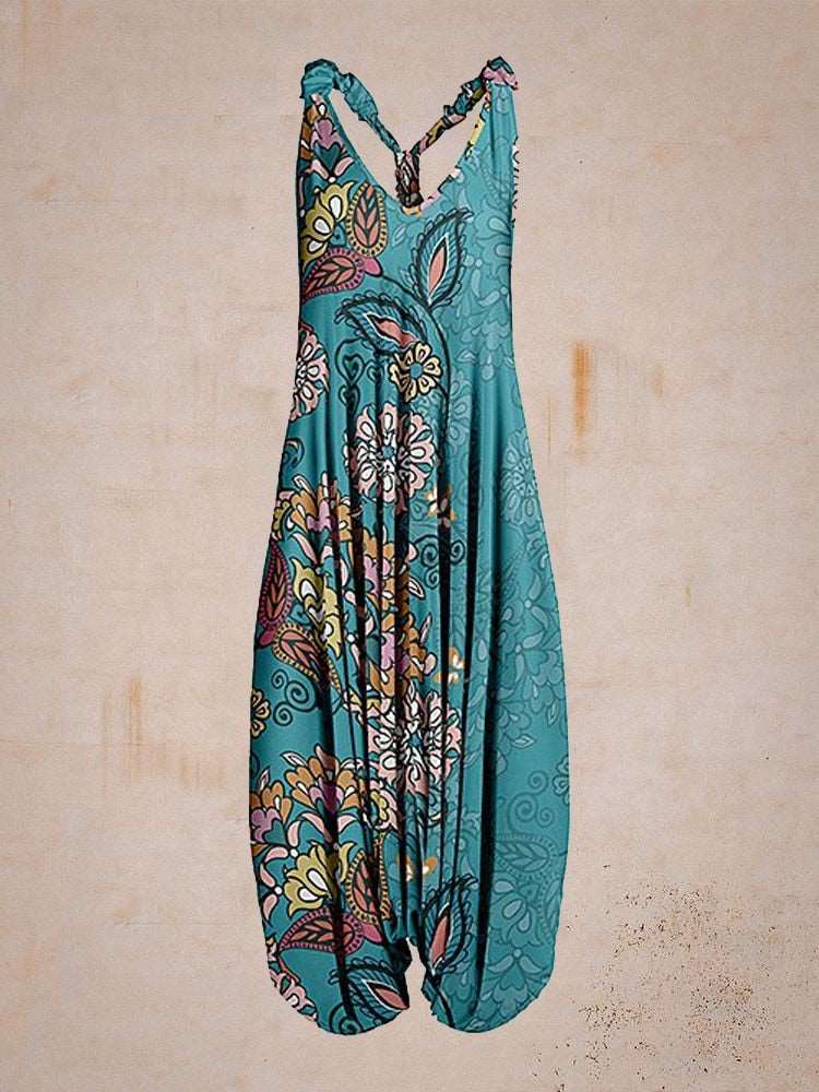 Colorful Pattern Jumpsuit