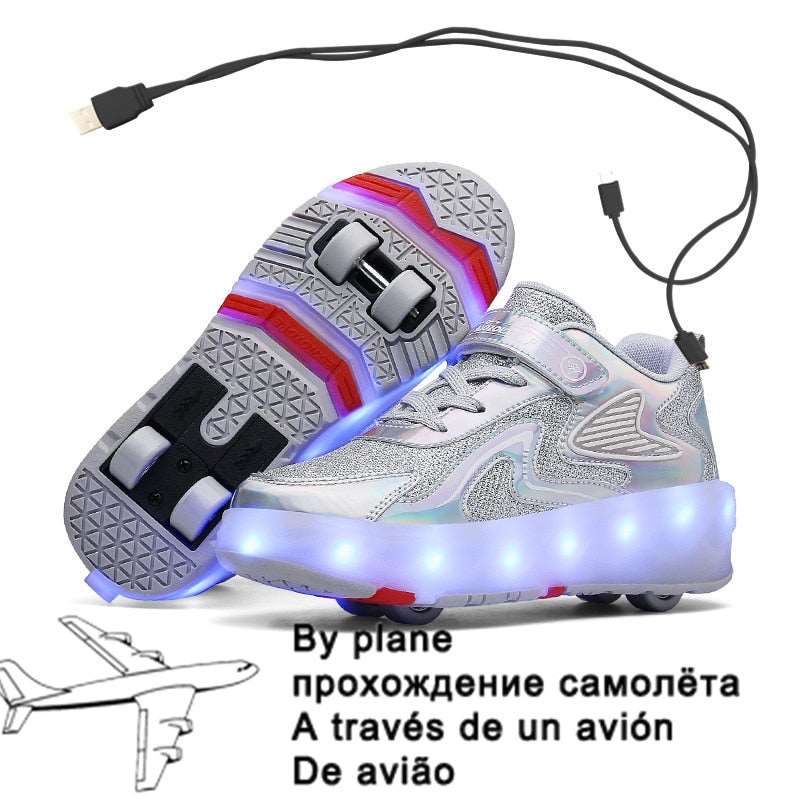 Children Luminous Glider Sneakers