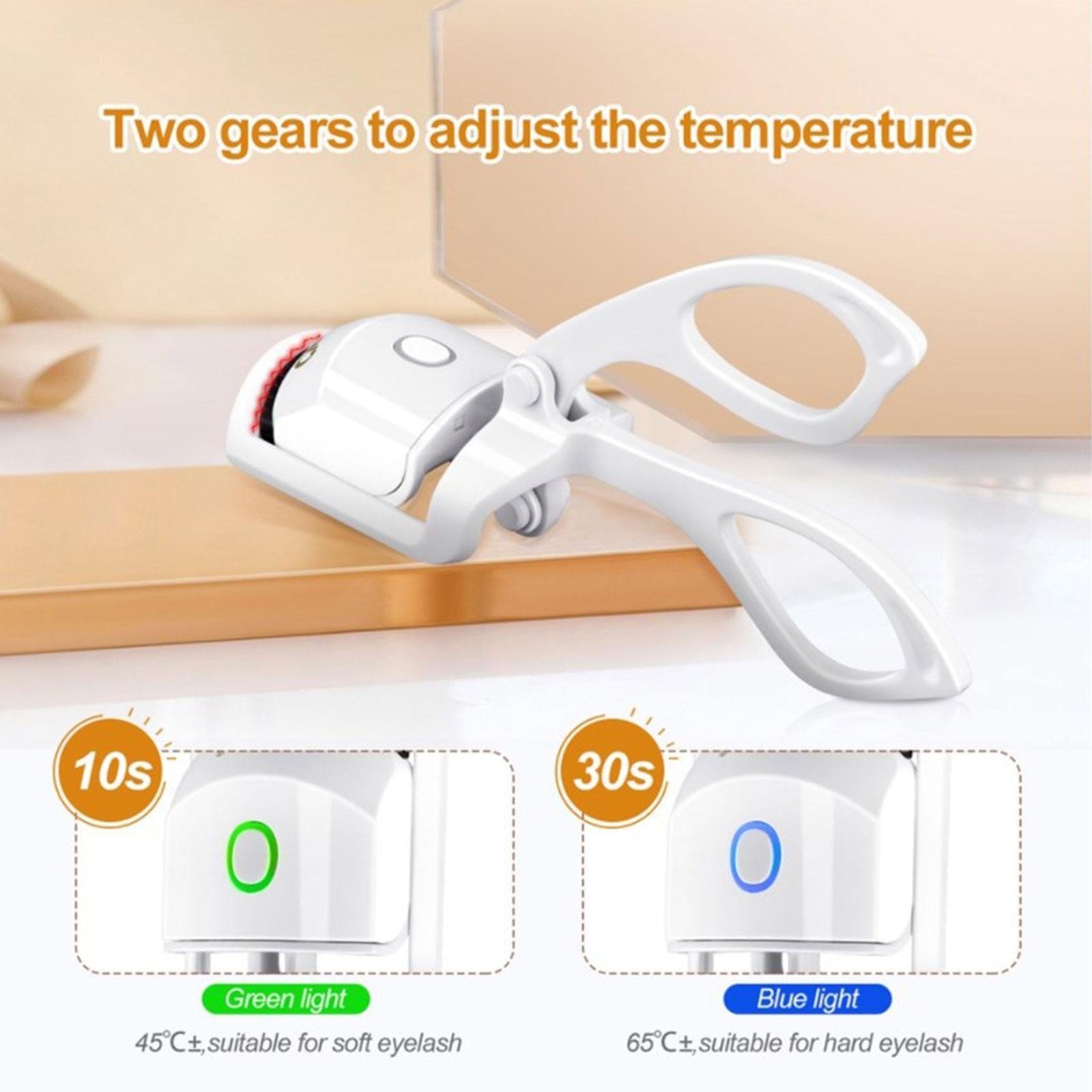 Electric Heated Eyelash Curler. - PerfectSkin™